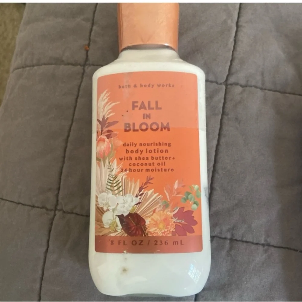 Fall in bloom lotion new